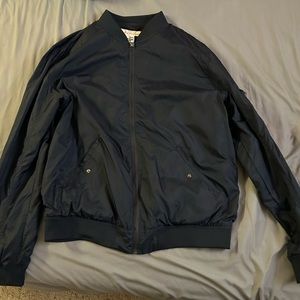 H&M Blue Bomber Jacket